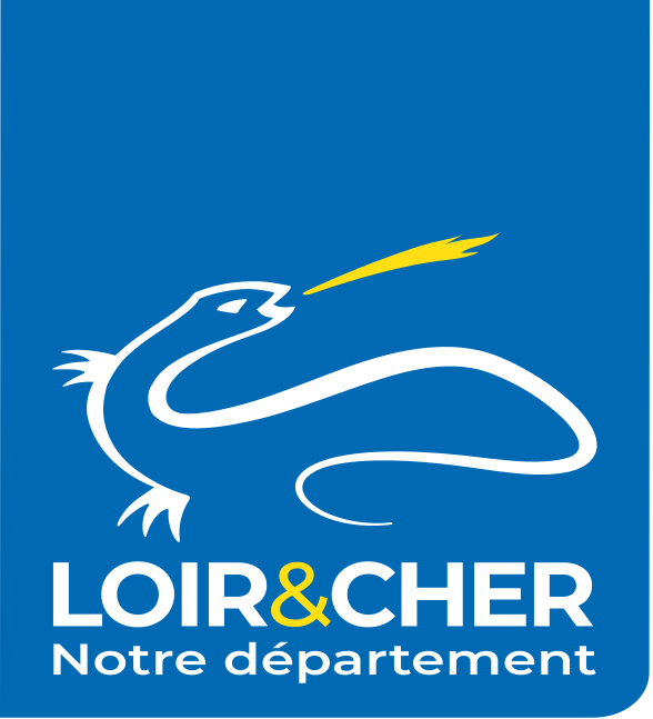 Logo du site et du département Loir-et-Cher avec la salamandre